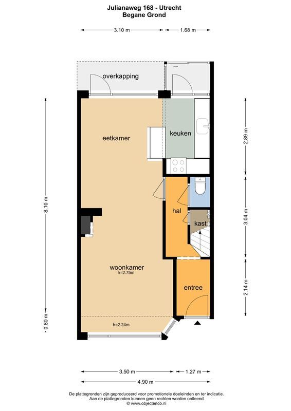 Julianaweg 168 Floorplan Blur 2