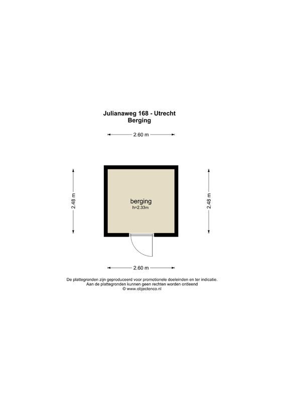 Julianaweg 168 Floorplan Blur 8
