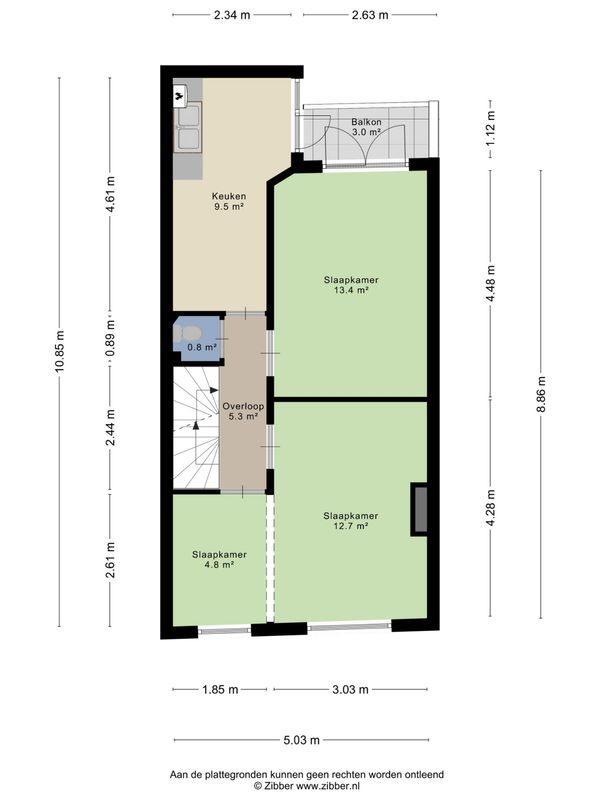 Van Lennepstraat 4-Bis Floorplan Blur 0