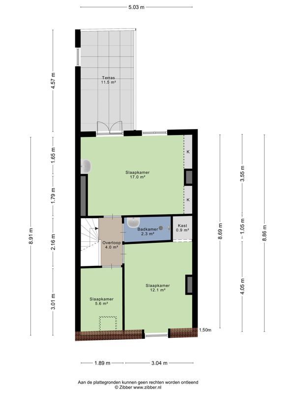 Van Lennepstraat 4-Bis Floorplan Blur 1