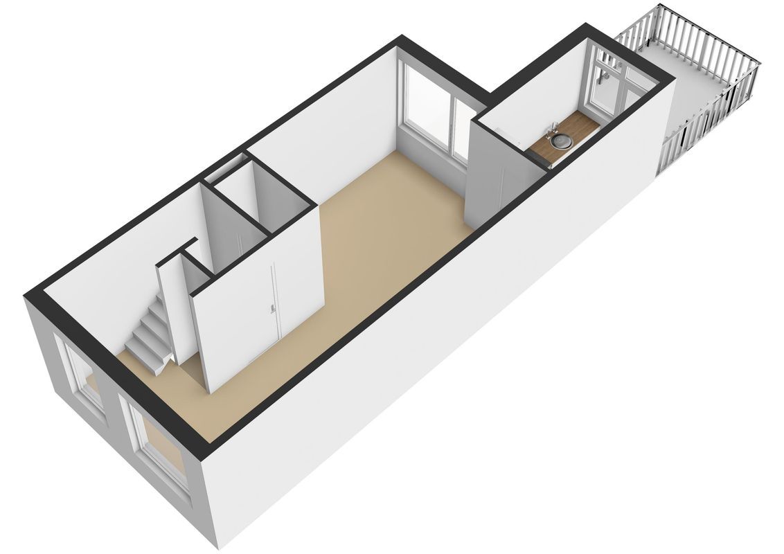 Amperestraat 2-BIS Floorplan Blur 3