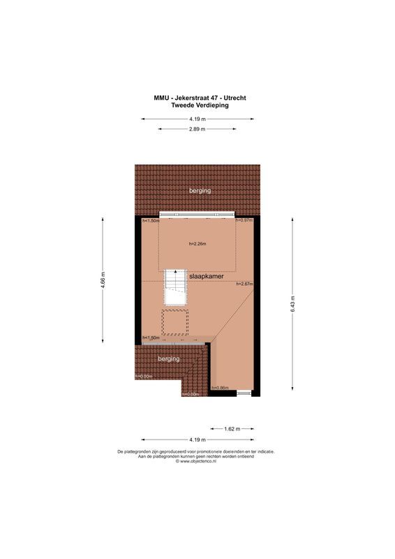 Jekerstraat 47 Floorplan Blur 3