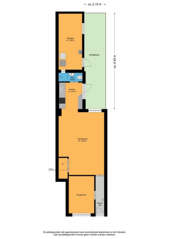 2e Delistraat 9 Floorplan Blur 1