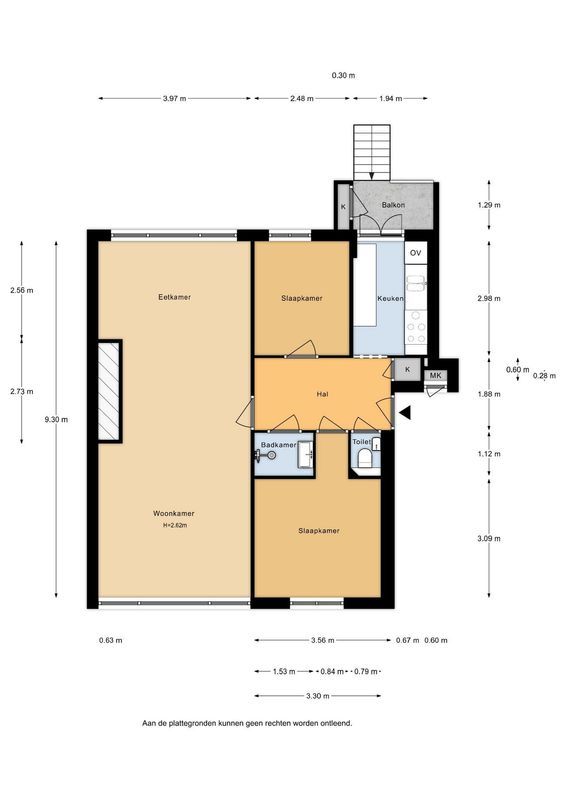 Stadionlaan 10 Floorplan Blur 2