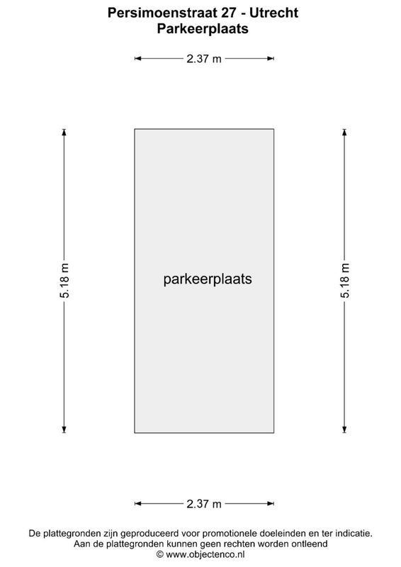Persimoenstraat 27 Floorplan Blur 4