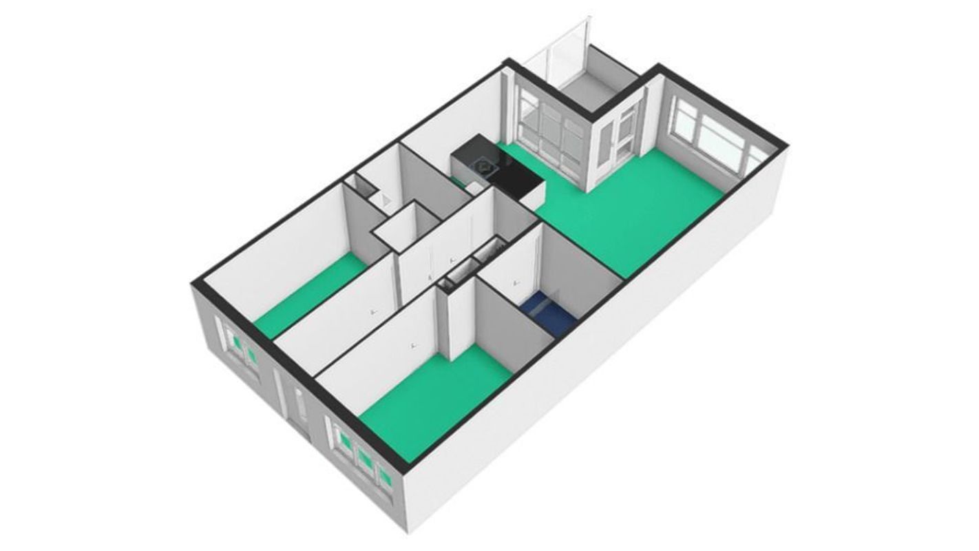 Persimoenstraat 27 Floorplan Blur 1