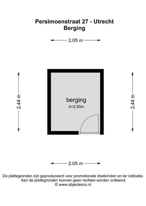 Persimoenstraat 27 Floorplan Blur 2