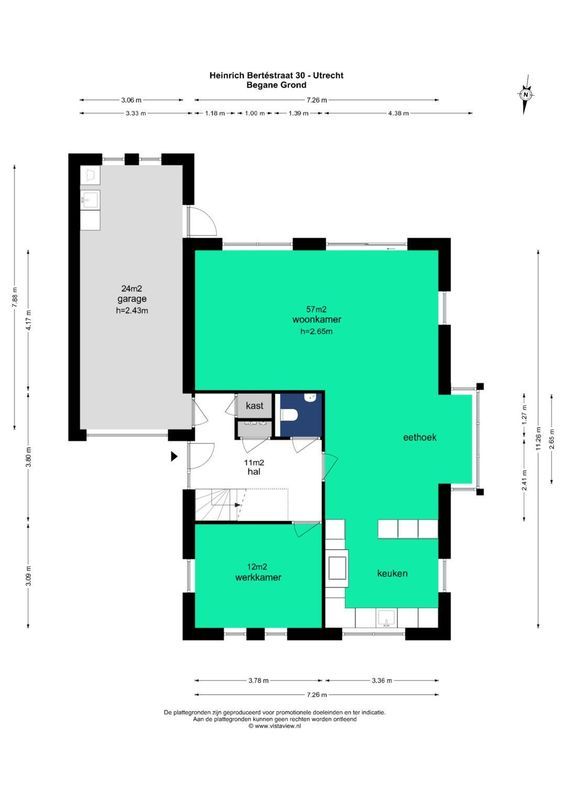 Heinrich Bertéstraat 30 Floorplan Blur 0