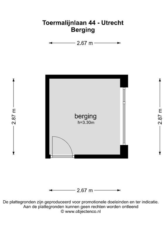 Toermalijnlaan 44 Floorplan Blur 3