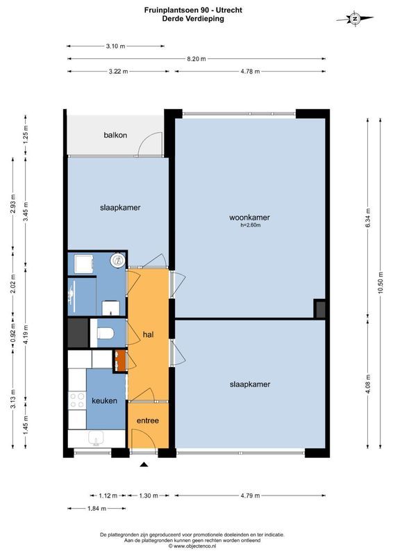 Fruinplantsoen 90 Floorplan Blur 0