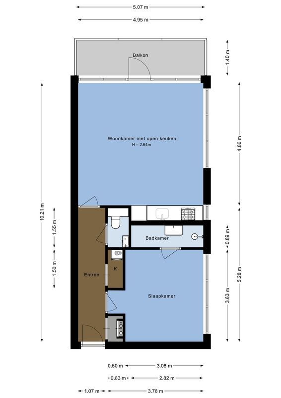 Amsterdamsestraatweg 831-A Floorplan Blur 0