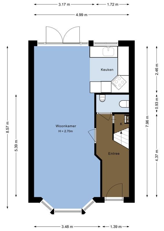 Noordeindestraat 5 Floorplan Blur 0