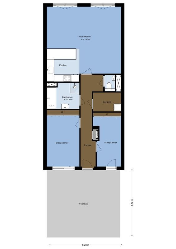 Miles Davisstraat 167 Floorplan Blur 2