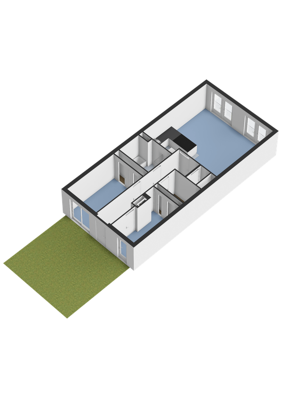 Miles Davisstraat 167 Floorplan Blur 3