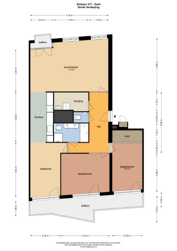 Slotlaan 377 Floorplan Blur 0