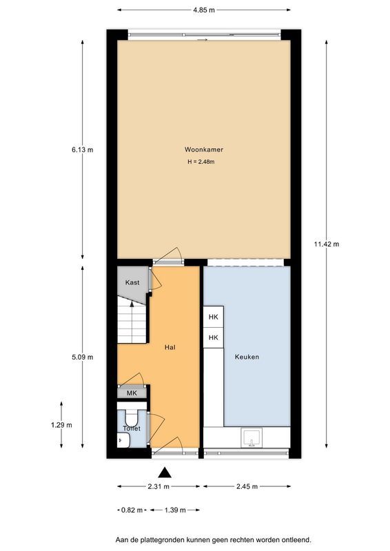 Timmermansstraat 26 Floorplan Blur 2