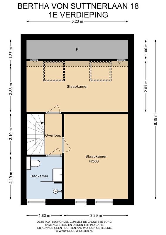 Bertha von Suttnerlaan 18 Floorplan Blur 2