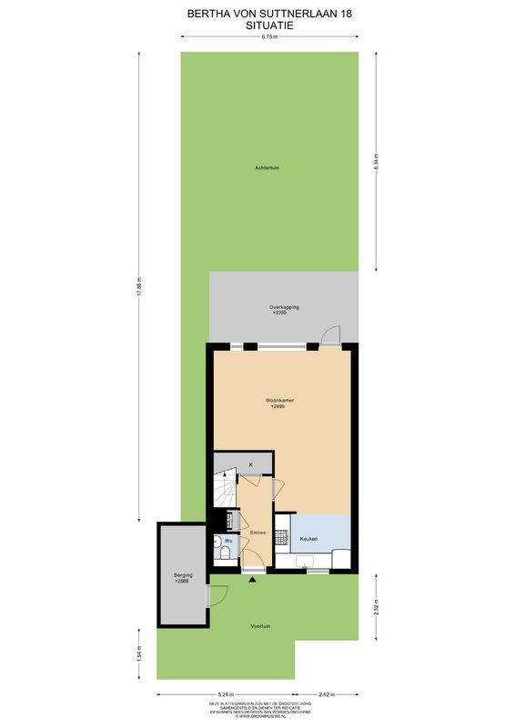 Bertha von Suttnerlaan 18 Floorplan Blur 0