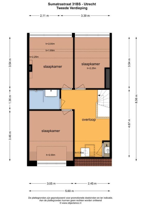 Sumatrastraat 31-BS Floorplan Blur 2