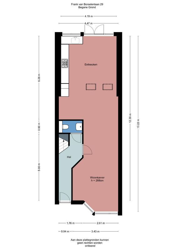Frank van Borselenlaan 29 Floorplan Blur 1