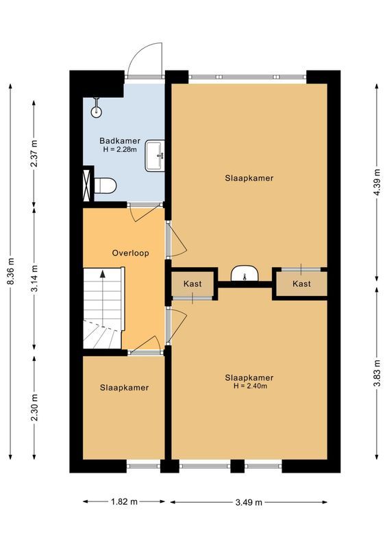 Laan van Cattenbroeck 54 Floorplan Blur 1