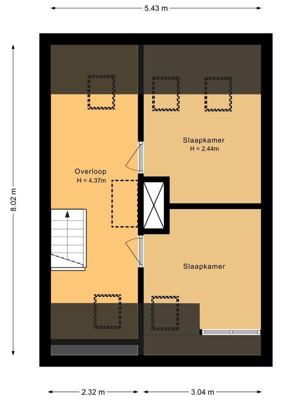 Laan van Cattenbroeck 54 Floorplan Blur 2