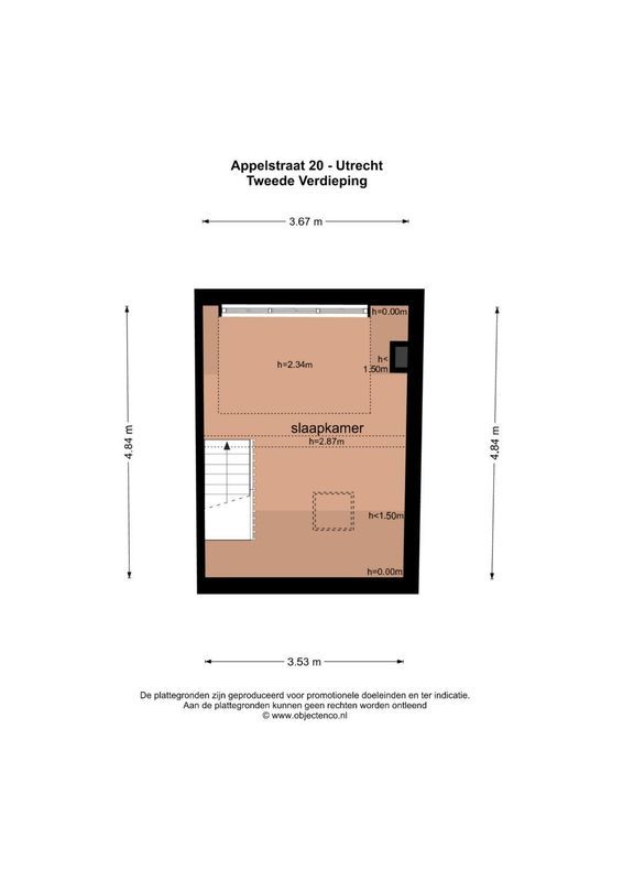 Appelstraat 20 Floorplan Blur 5