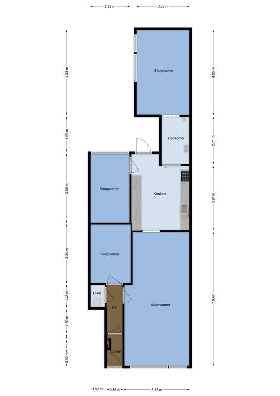 Pelikaanstraat 24 Floorplan Blur 0