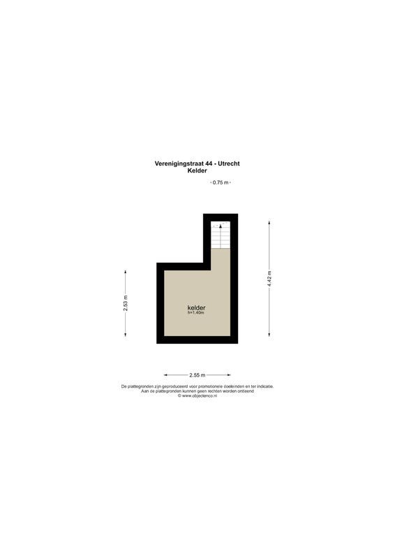 Verenigingstraat 44 Floorplan Blur 4
