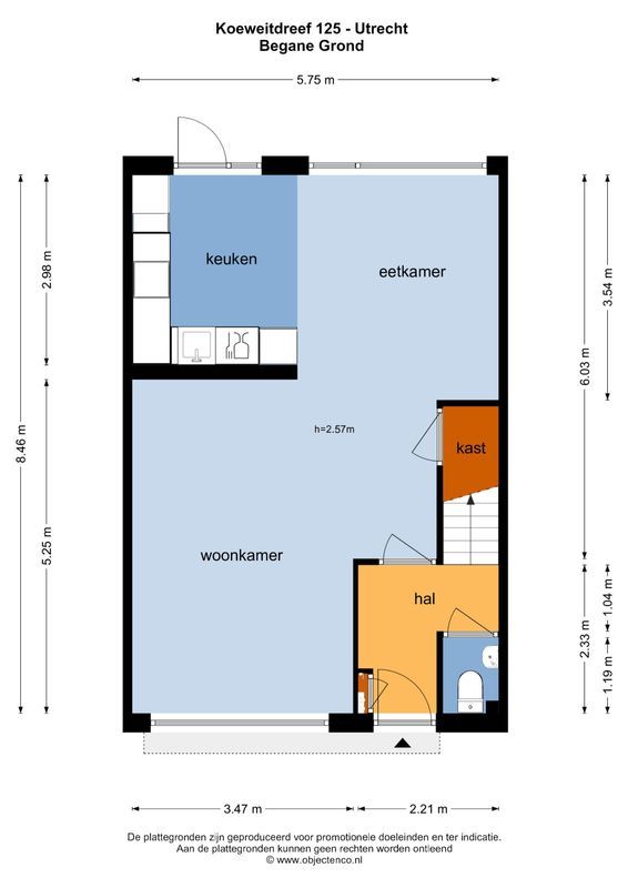 Koeweitdreef 125 Floorplan Blur 0