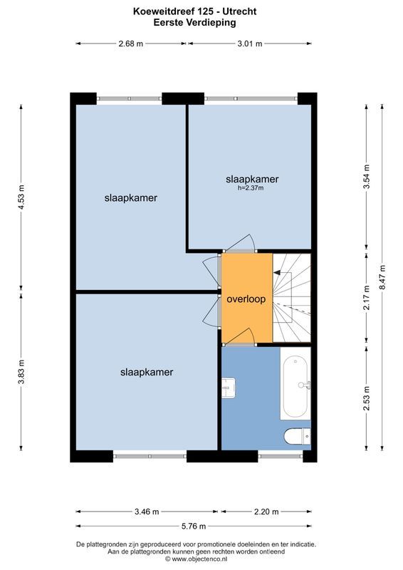 Koeweitdreef 125 Floorplan Blur 1