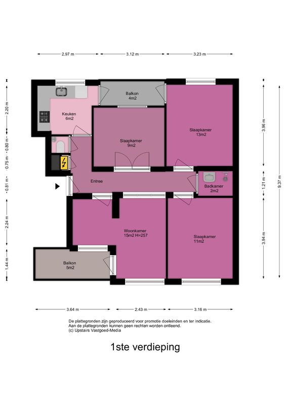 Israelslaan 12 Floorplan Blur 1