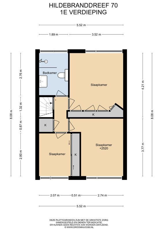 Hildebranddreef 70 Floorplan Blur 1