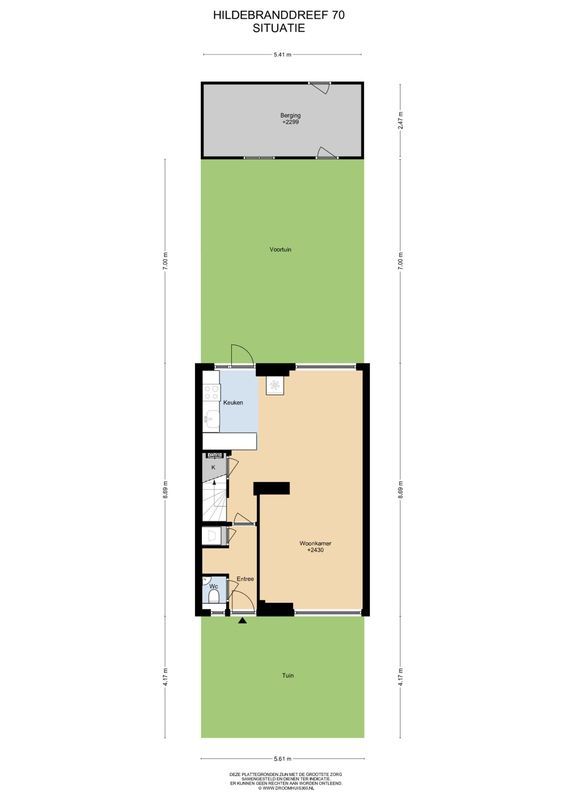 Hildebranddreef 70 Floorplan Blur 2