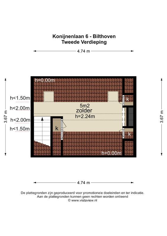 Konijnenlaan 6 Floorplan Blur 4
