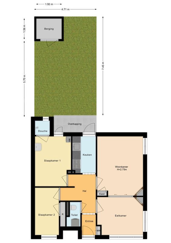 Queridostraat 1 Floorplan Blur 0