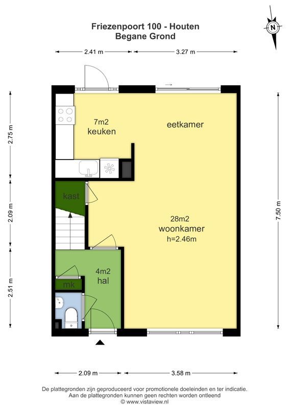 Friezenpoort 100 Floorplan Blur 0