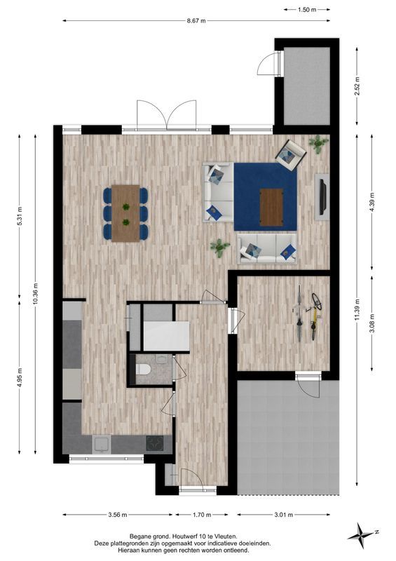 Houtwerf 10 Floorplan Blur 1