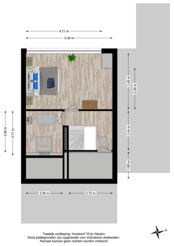Houtwerf 10 Floorplan Blur 3