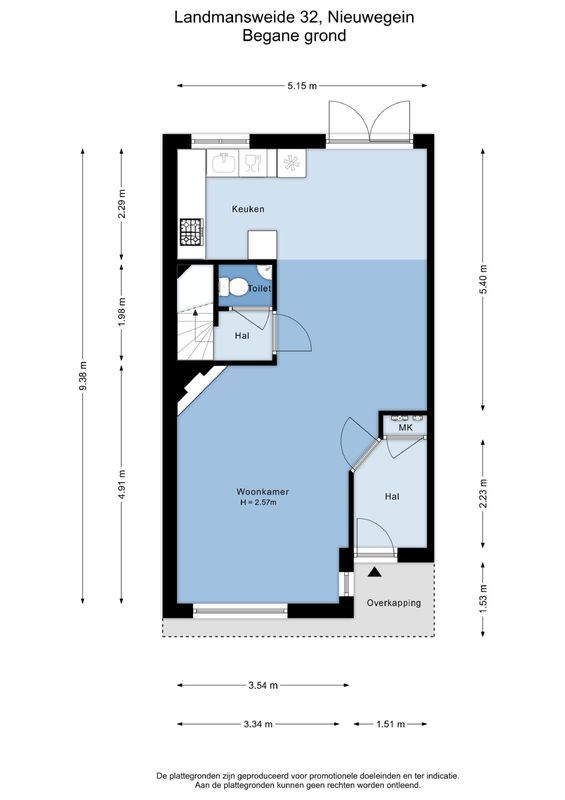Landmansweide 32 Floorplan Blur 0