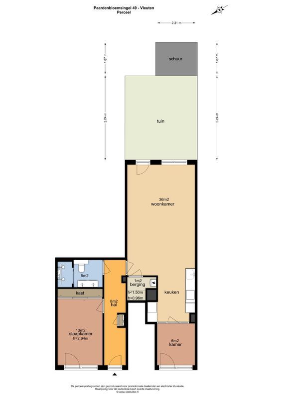 Paardenbloemsingel 49 Floorplan Blur 1