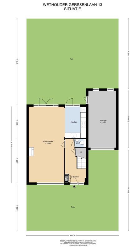 Wethouder Gerssenlaan 13 Floorplan Blur 3
