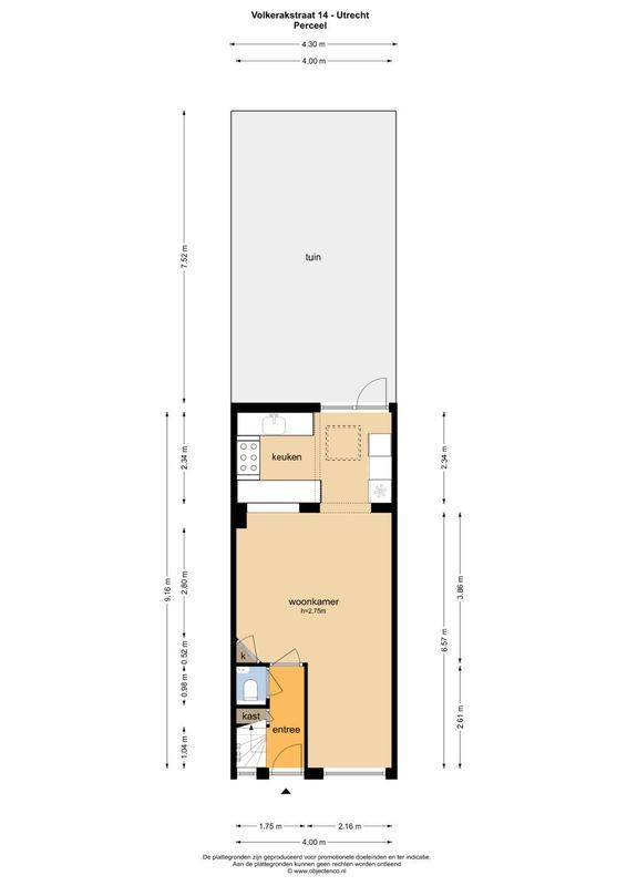 Volkerakstraat 14 Floorplan Blur 6