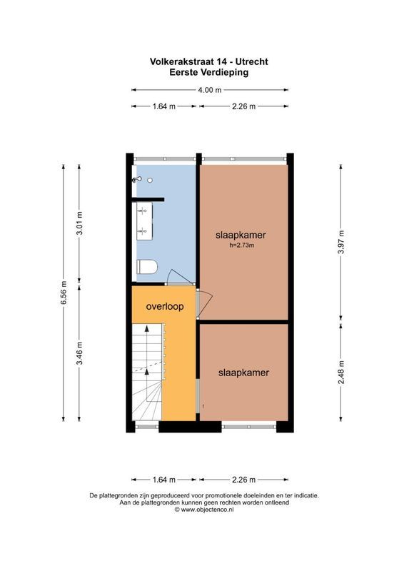Volkerakstraat 14 Floorplan Blur 3