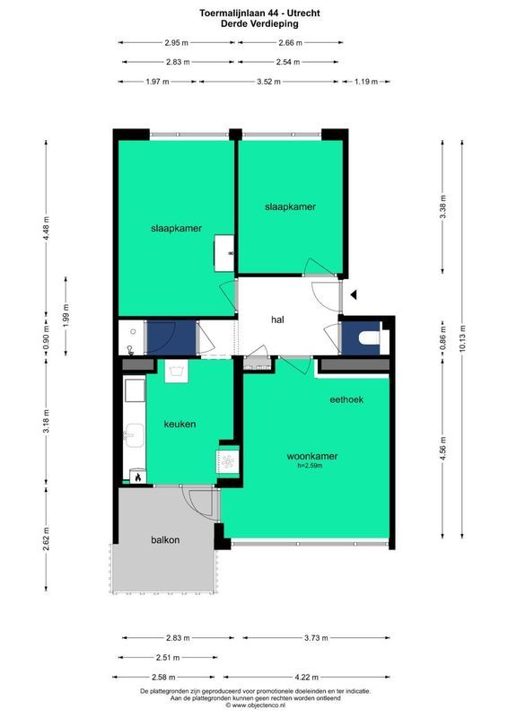Toermalijnlaan 44 Floorplan Blur 0