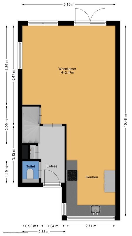 Helsinkilaan 19 Floorplan Blur 1