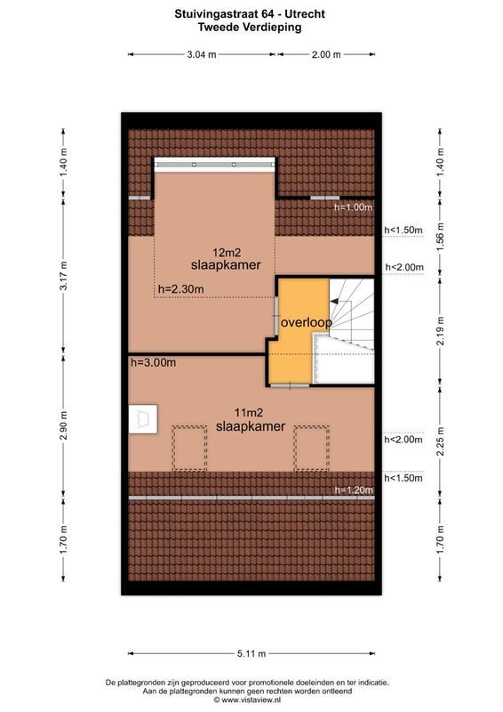Stuivingastraat 64 Floorplan Blur 2