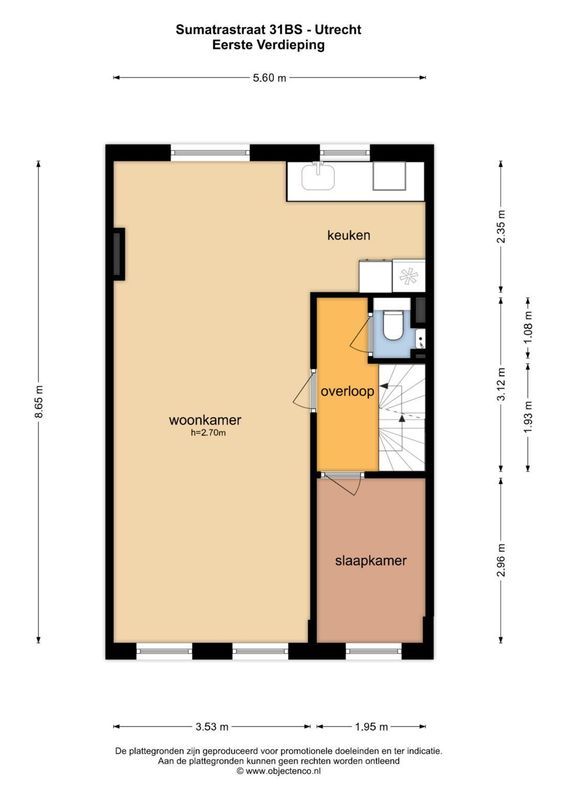 Sumatrastraat 31-BS Floorplan Blur 1