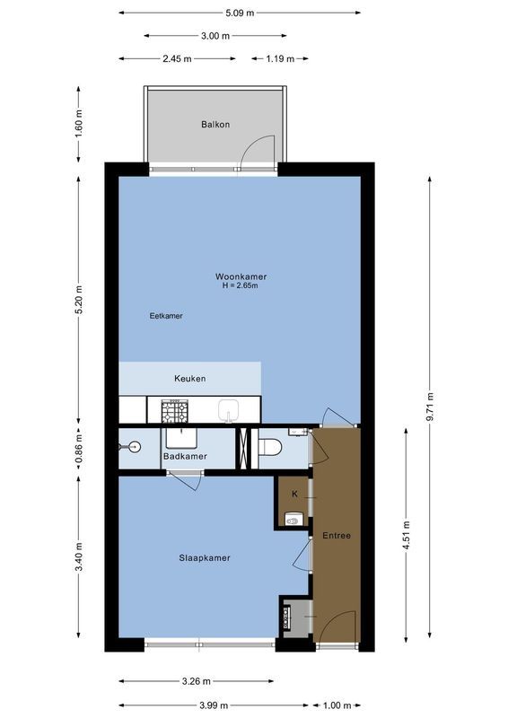 Amsterdamsestraatweg 831-D Floorplan Blur 0