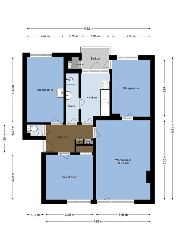Van Eysingalaan 242 Floorplan Blur 0